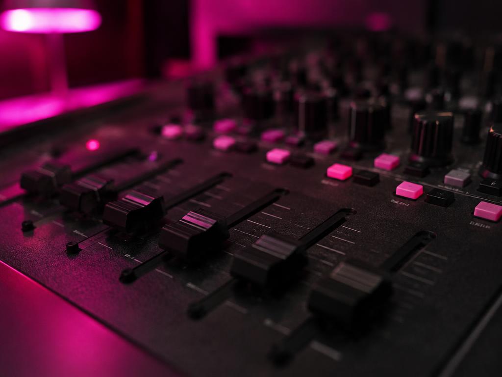 Consola de mezcla